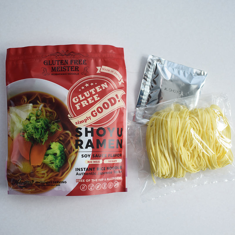 グルテンフリー袋めん液体しょうゆ中身